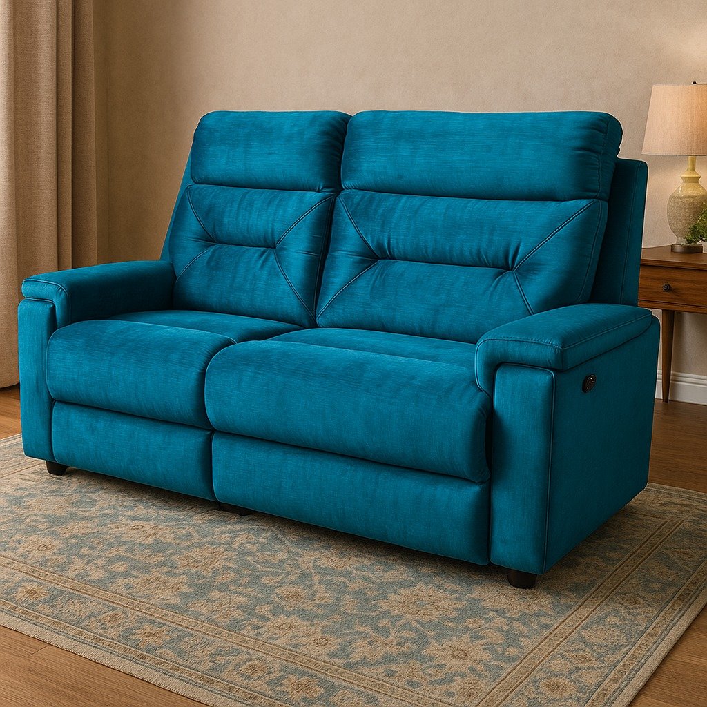 Recliner sofa set image 3