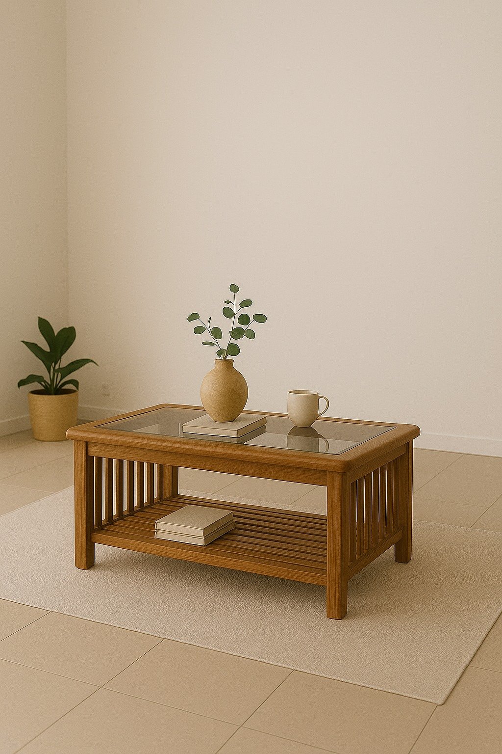 Aaru Teak Coffee Table image 2