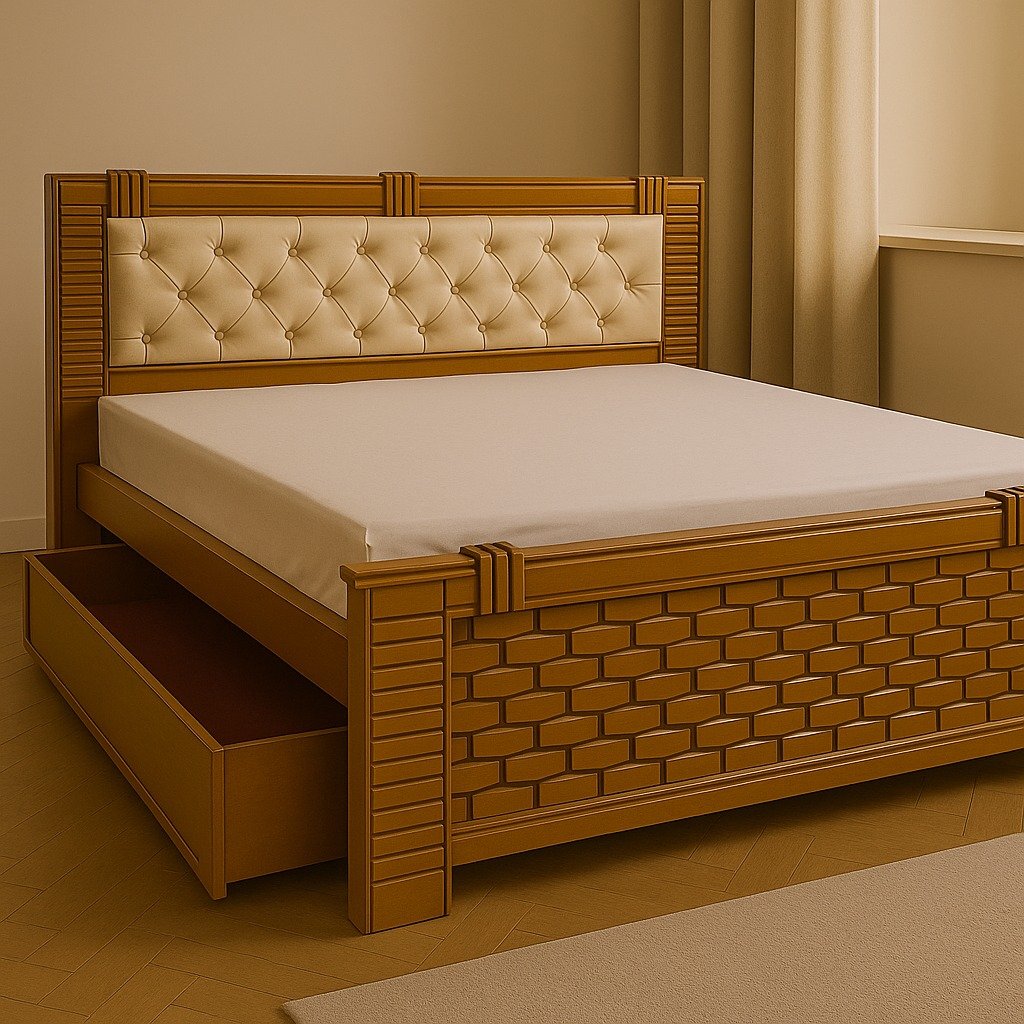 White elegant cot image 3