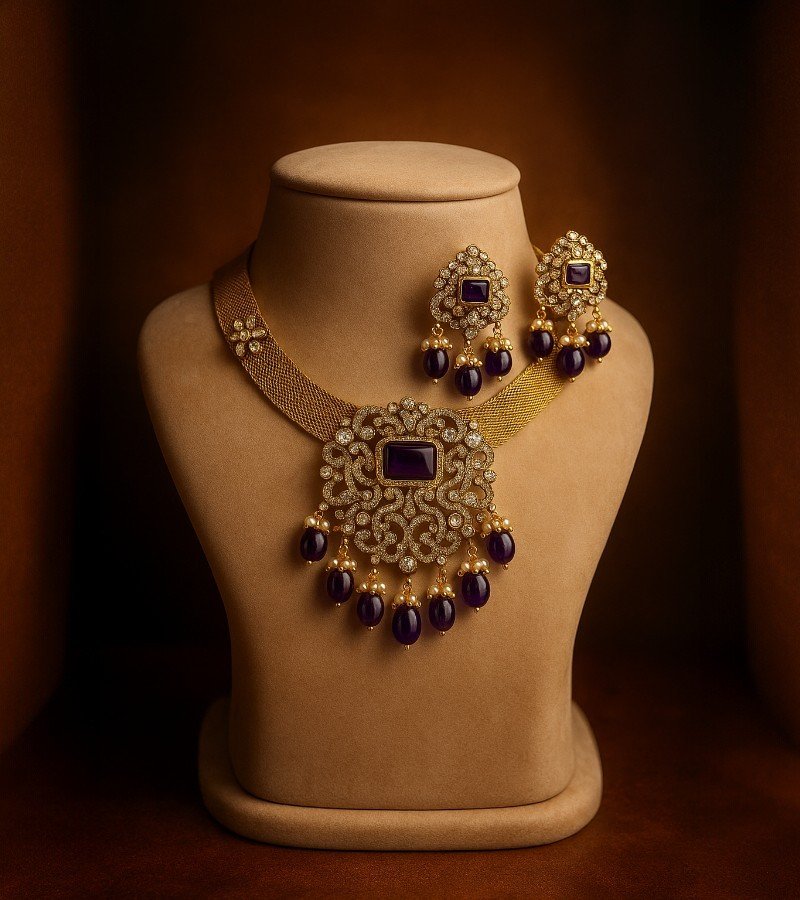 Victorian Pendant Chain Set