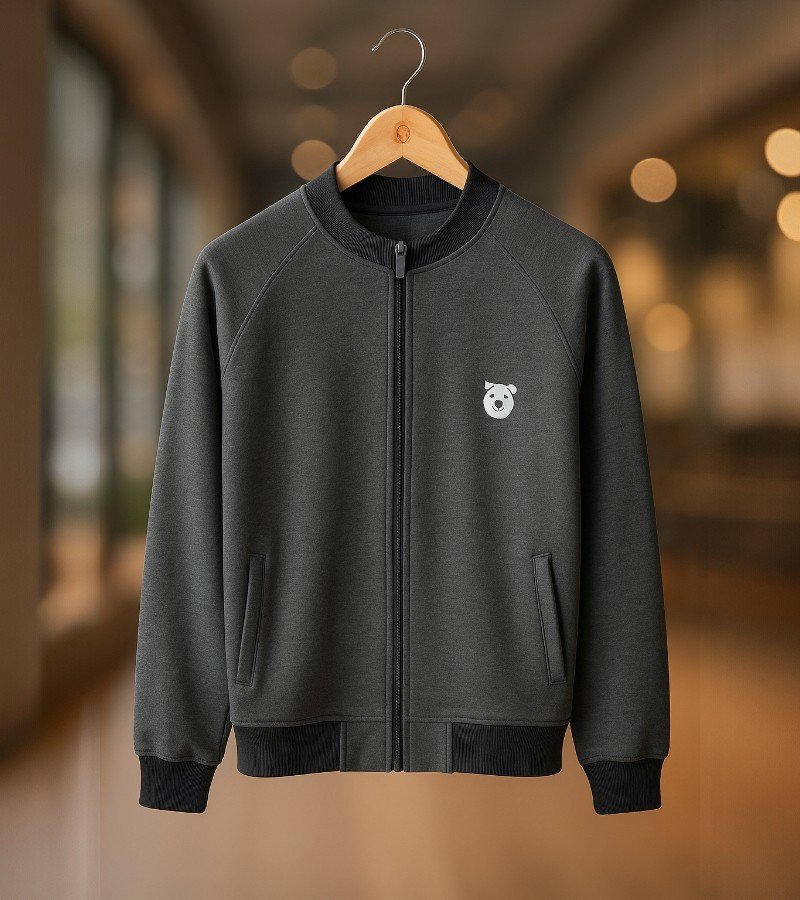 Zipper fleece jacket