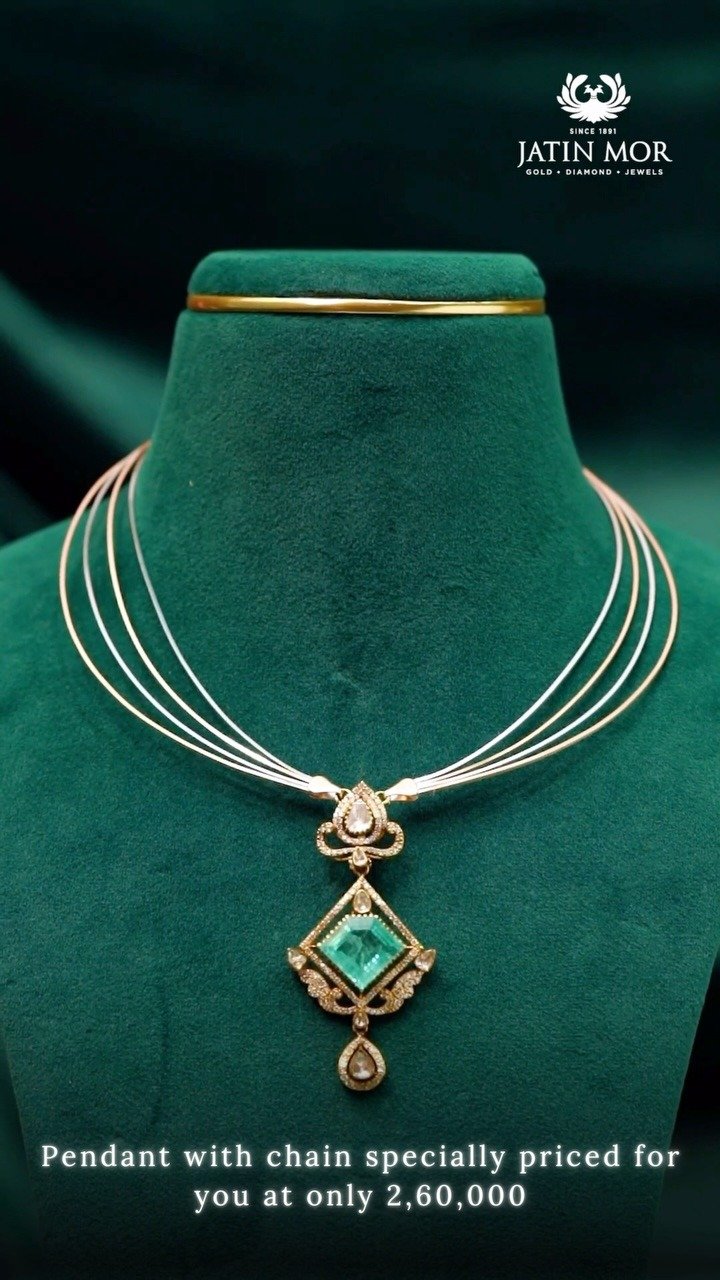 Victorian Pendant with Chain