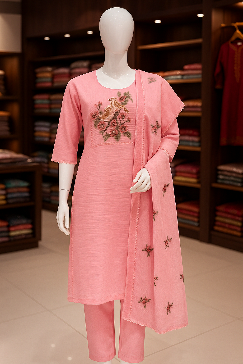 Pure Cotton Kota Dress