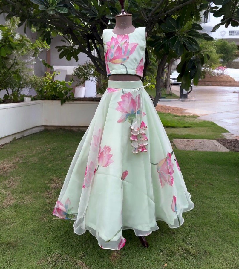 Floral Lehenga Set