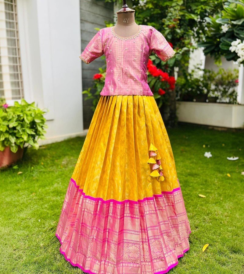 Kanchipuram Silk Zari Lehenga