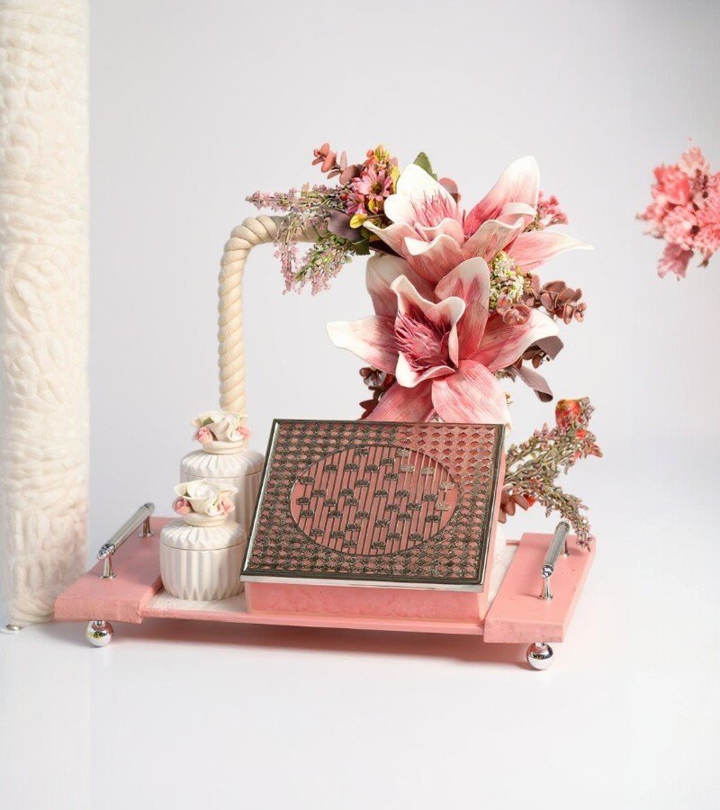 Silver-Plated Keepsake Sweet Box and Elegant Jars