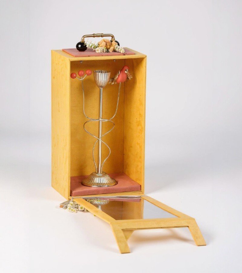 Silver-Plated Candle Stand