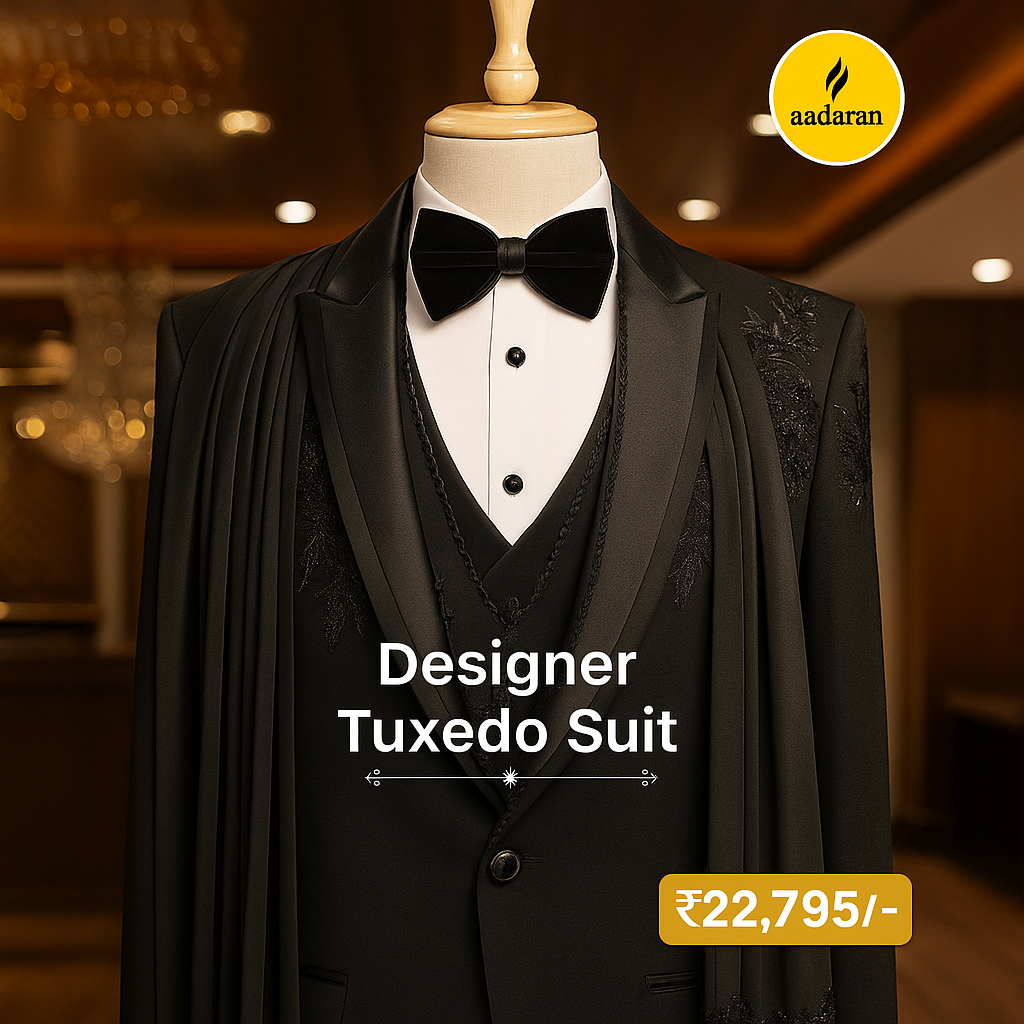 Designer Tuxedo Suit