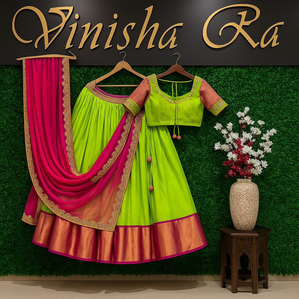 Evergreen lehenga set