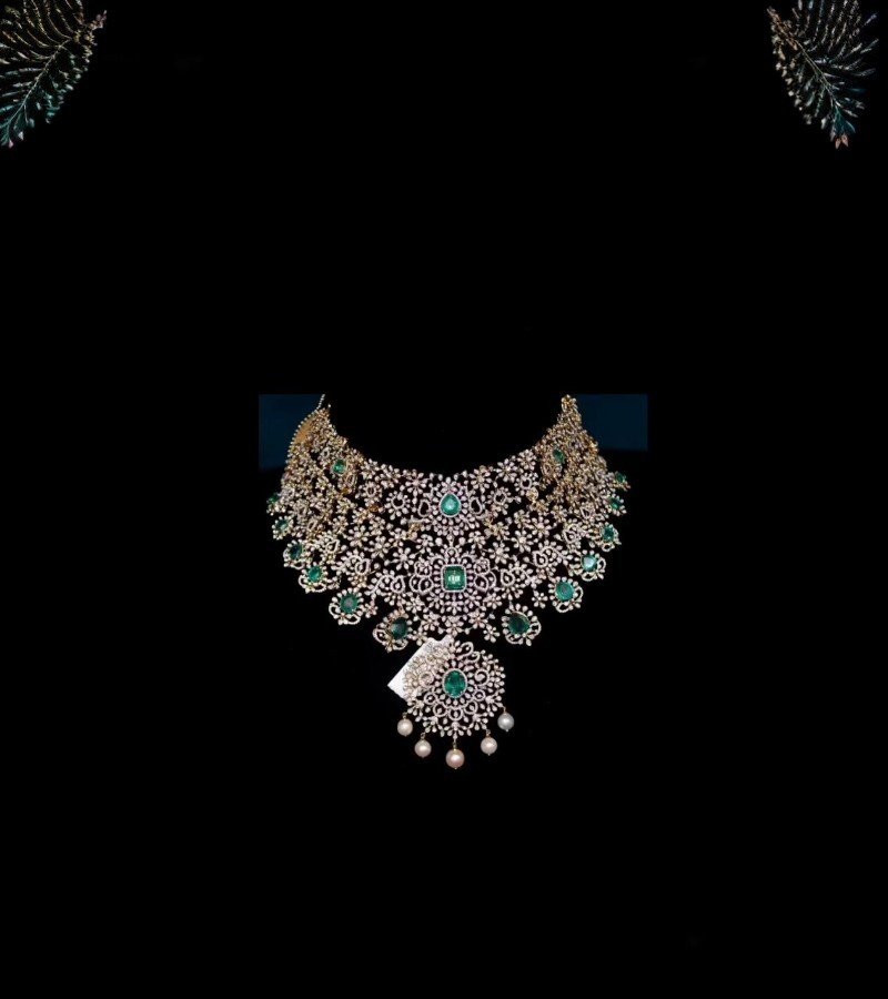 Detachable Diamond Choker