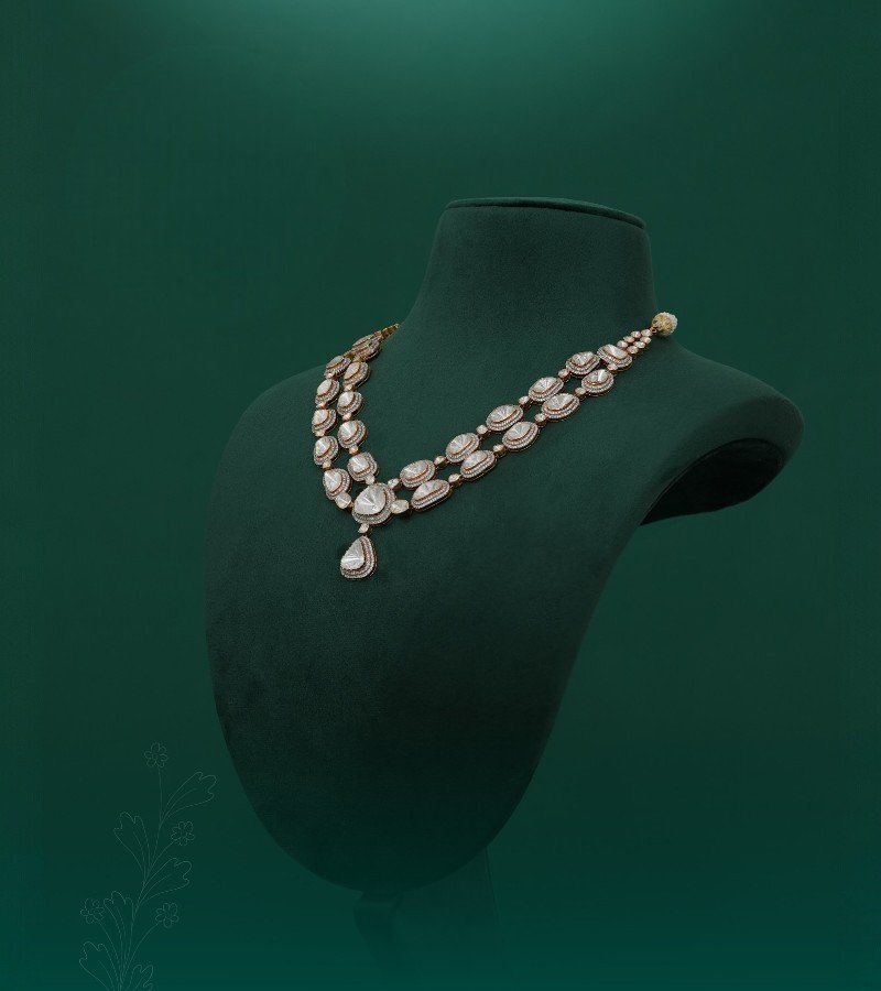 Polki Bridal Jewellery Set image 2