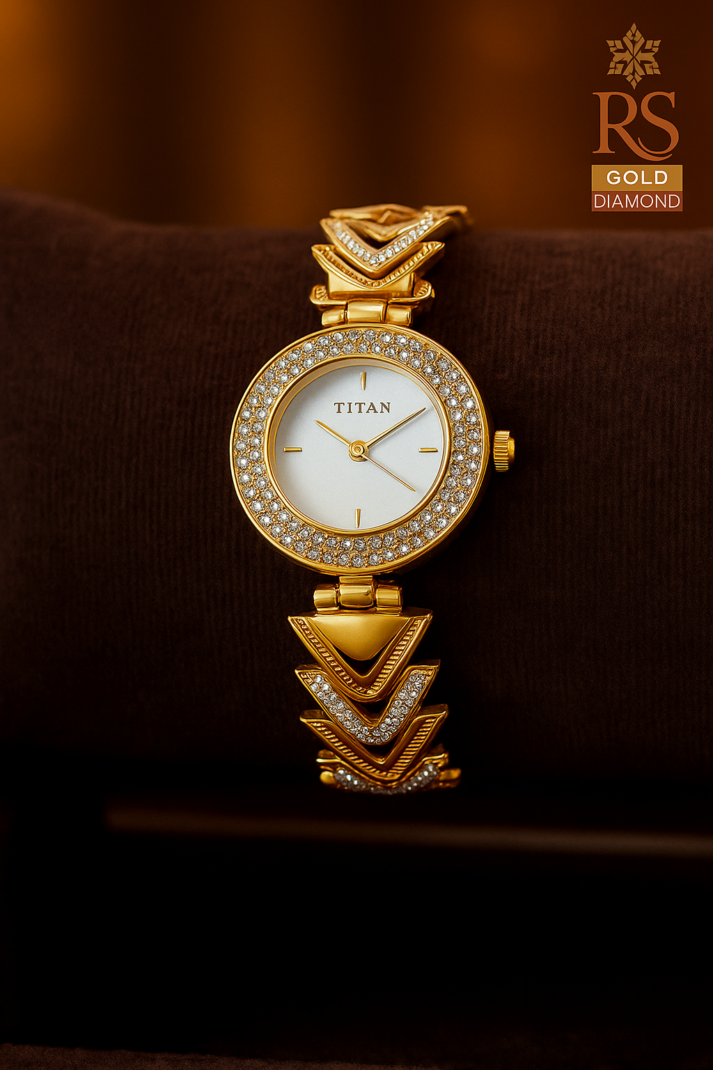 Designer 22K Ladies Watch