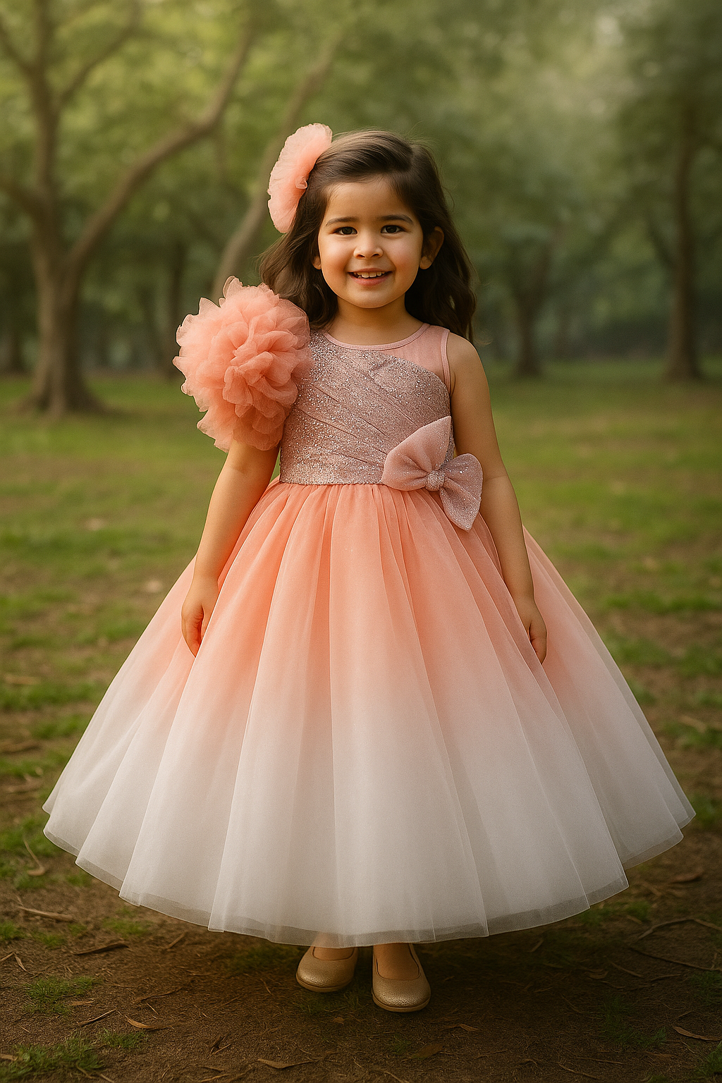 Beautiful puffy gown