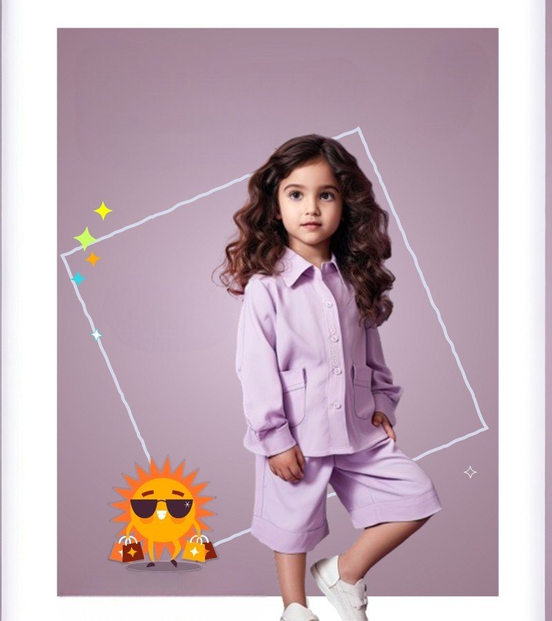 Button-Down Shirt and Shorts