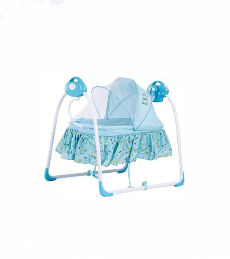 Baybee Celea II Electric Baby Cradle with Automatic Swing and Mosquito Net