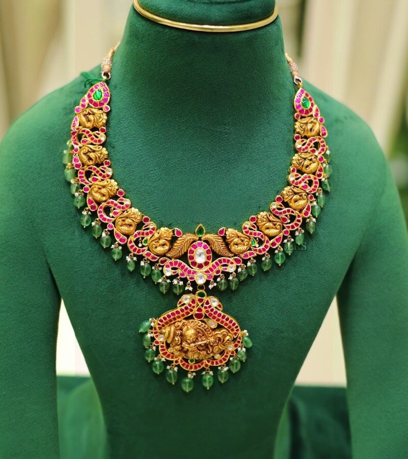 Nakshi Kundan Necklace image 2
