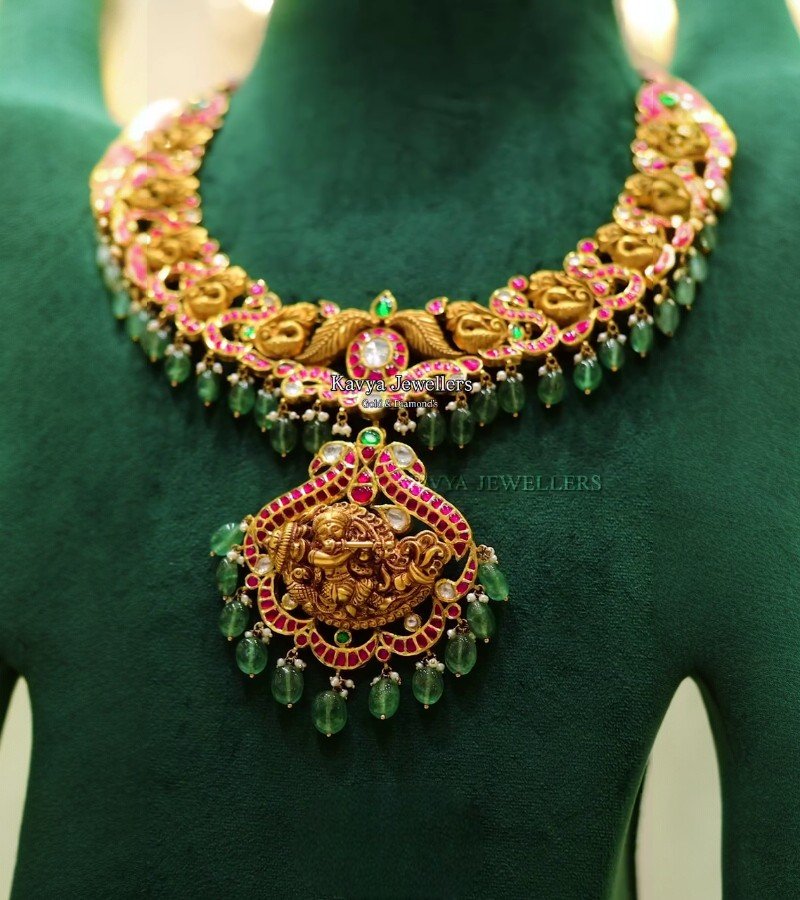 Nakshi Kundan Necklace image 4