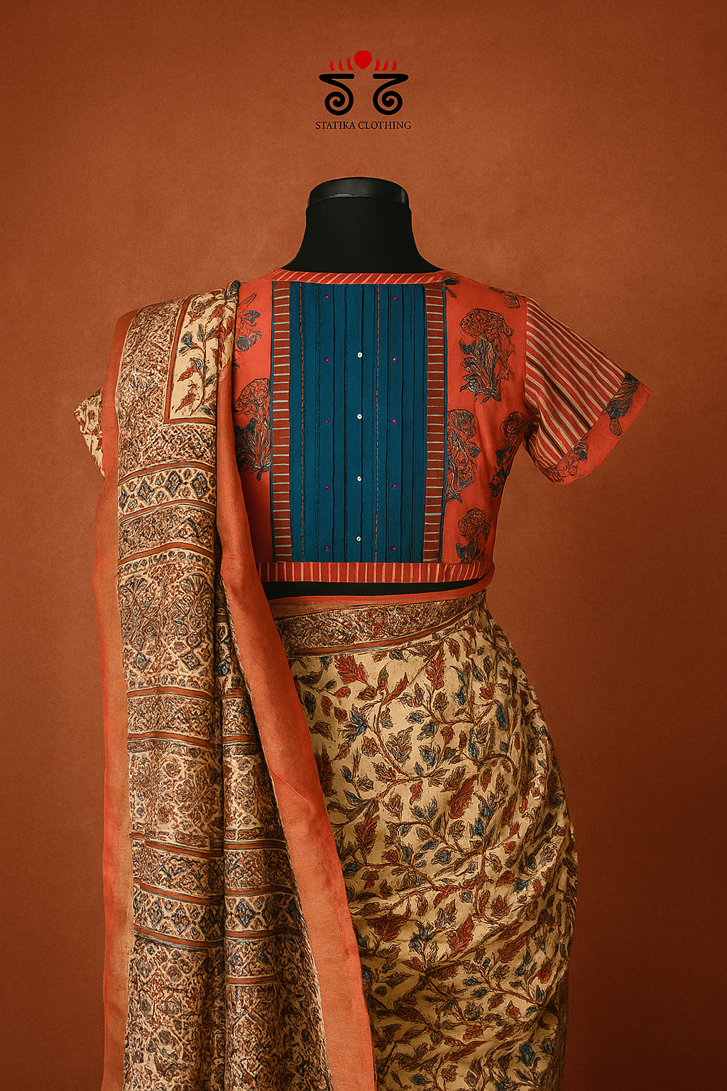 Kalamkari Handcrafted Blouse