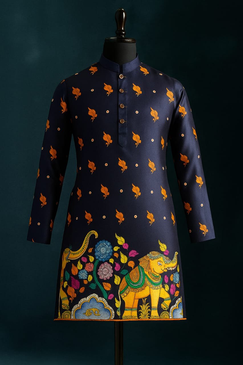 Ganesh Print Kurta