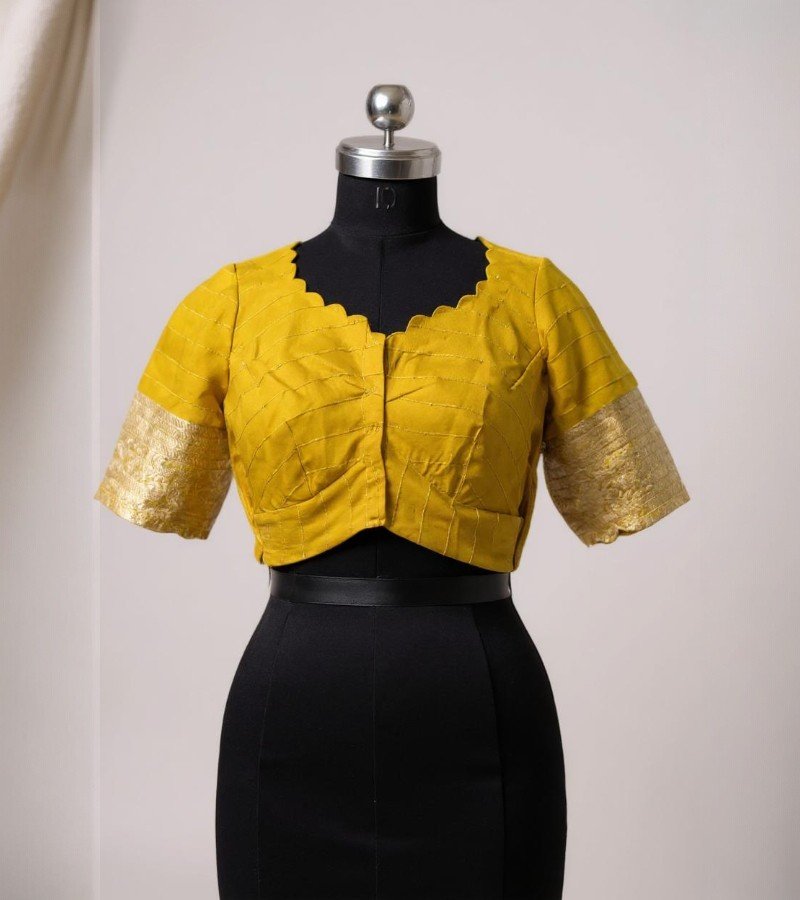 Classic & Classy Mustard Blouse