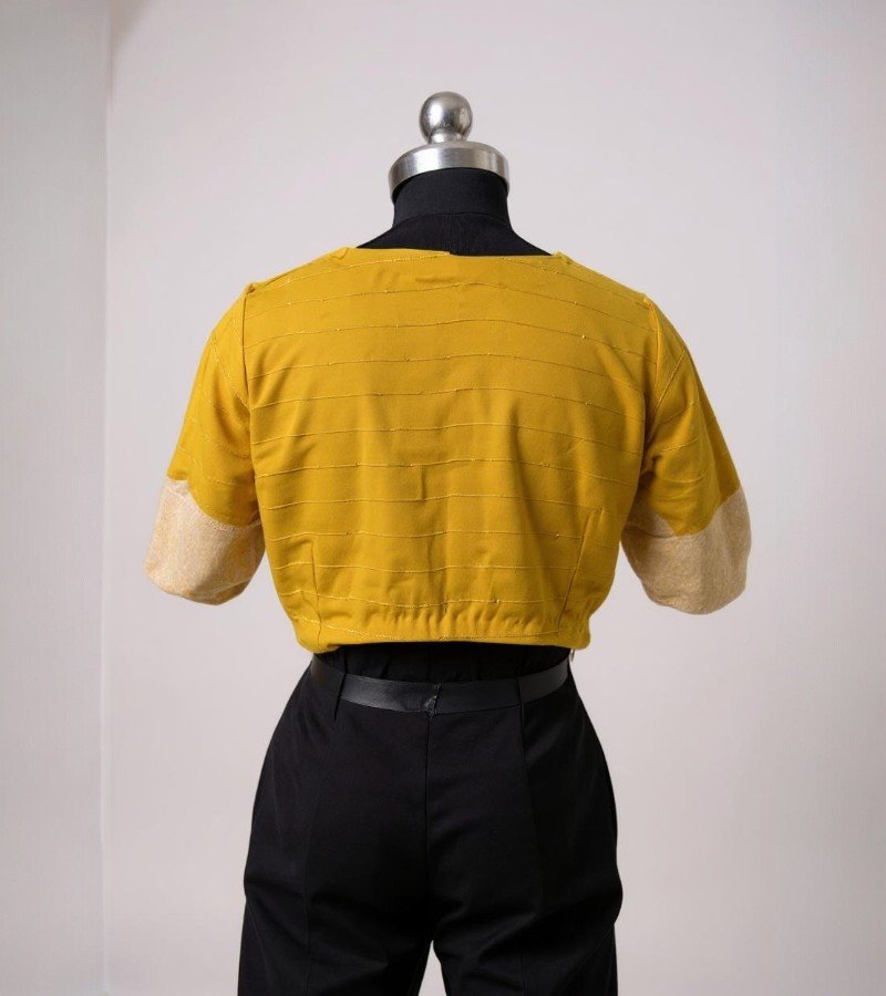 Classic &amp; Classy Mustard Blouse image 3