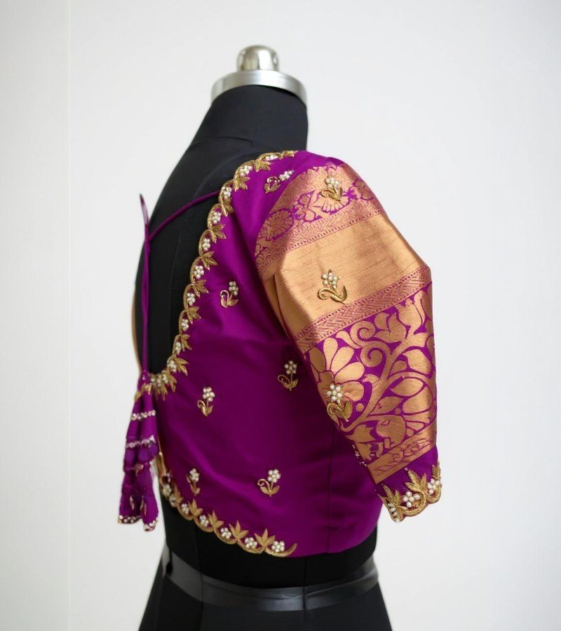 Royal Purple Blouse image 2