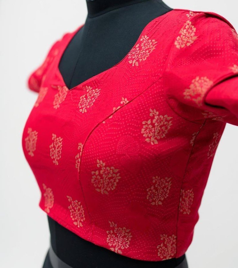 Rich Red Blouse image 4