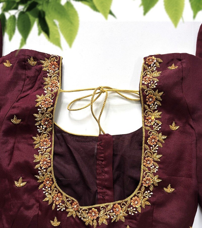 Maroon Blouse