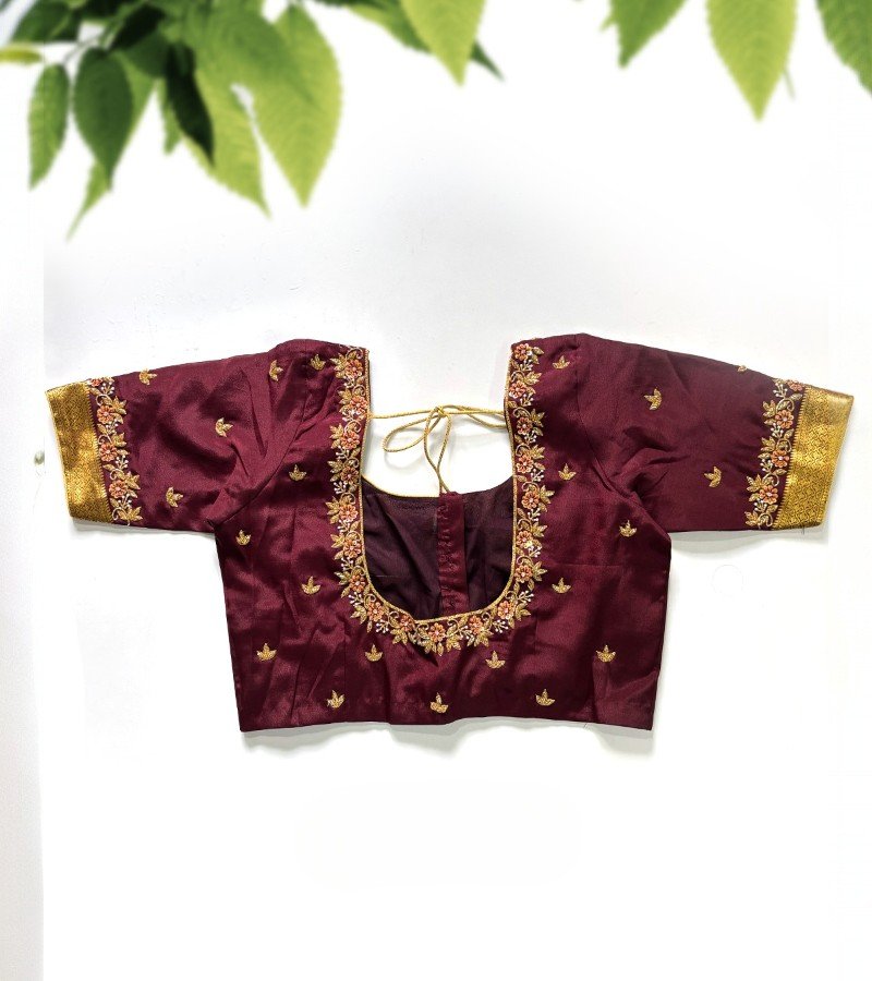 Maroon Blouse image 2