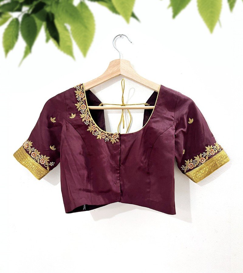 Maroon Blouse image 4