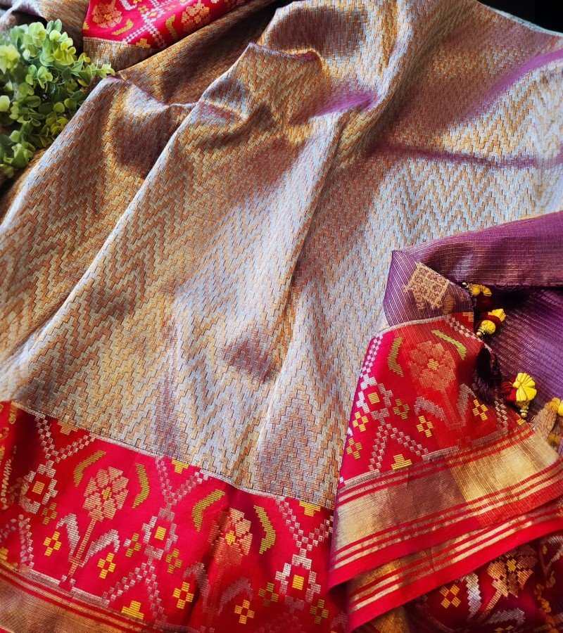 Jamavar Zari Kota Tissue