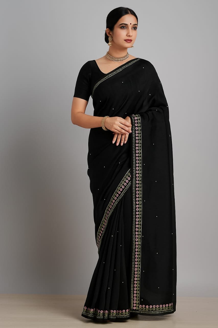 Bhagalpur Tussar Jute Saree