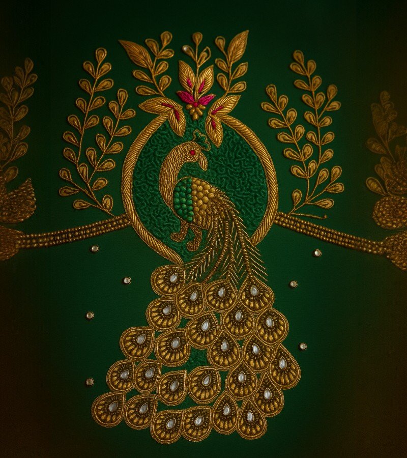 Jardoji and Thread Maggamwork Blouse