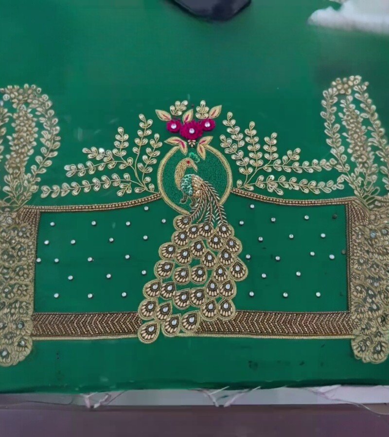 Jardoji and Thread Maggamwork Blouse