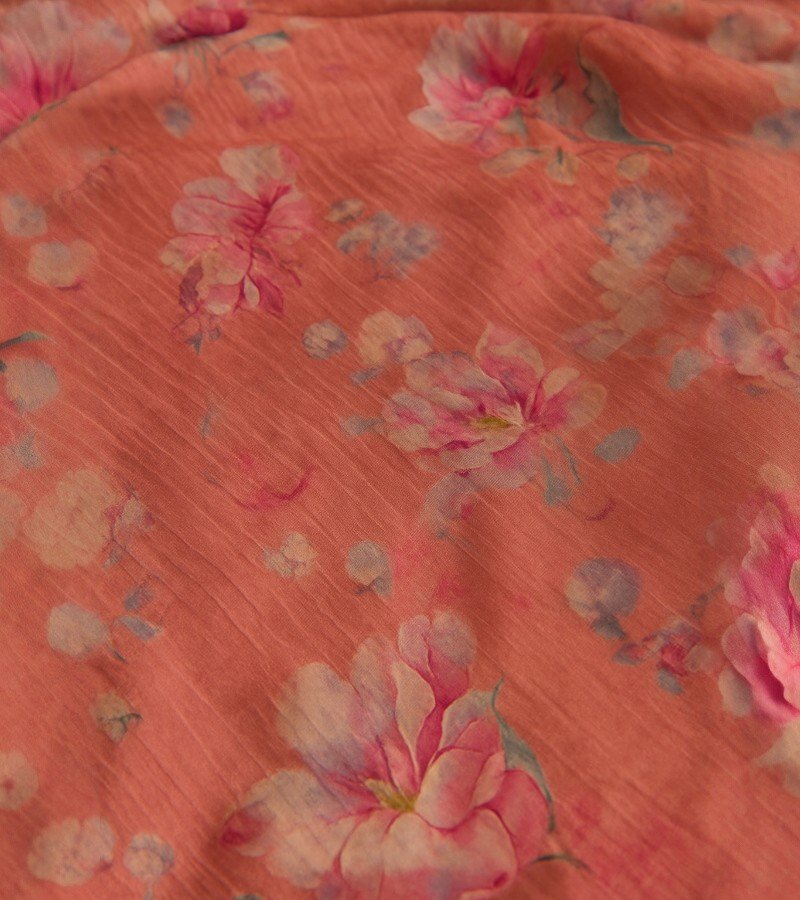 Pure Silk Crush Tissue Print