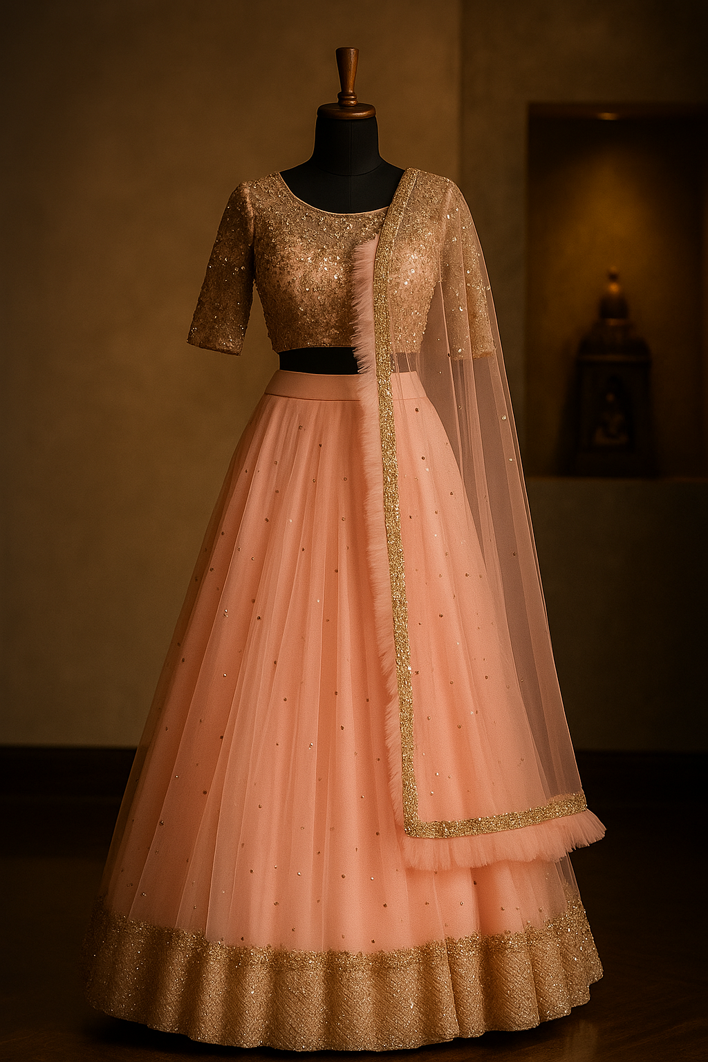 Designer Net Lehenga choli