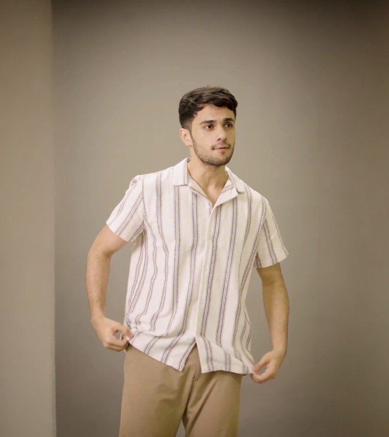 Texture Stripe Shirts