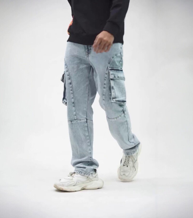 Versatile Cargo Jeans