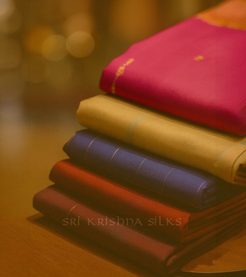 Saree with Floral Embroidery