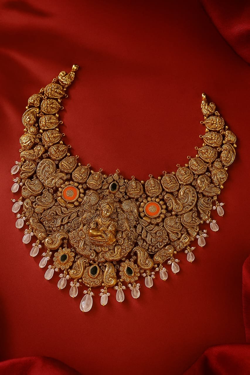 Temple Heritage Antique Gold Necklace