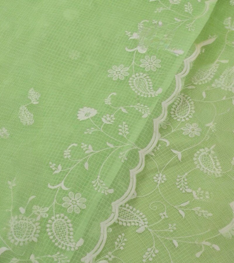 Light Green Running Fabric