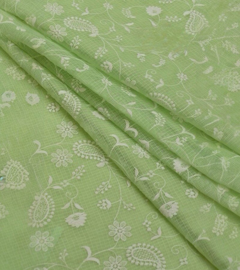 Light Green Running Fabric image 3
