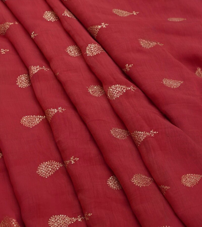 Rich Rust Fabric image 3