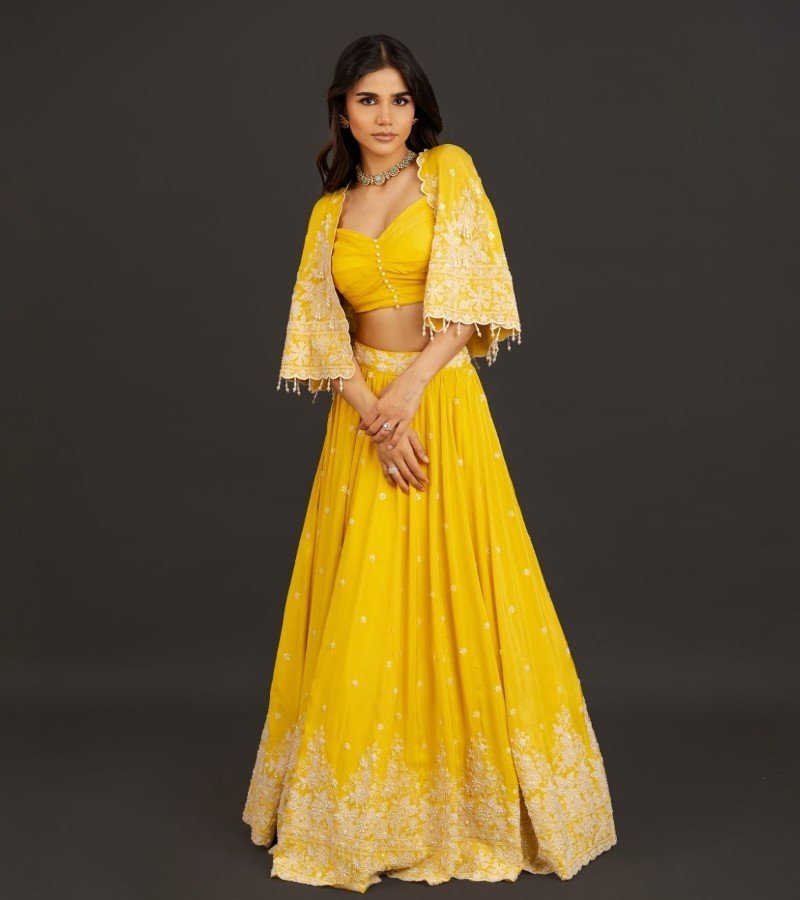 Yellow Lehenga
