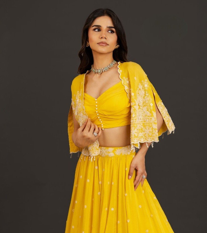 Yellow Lehenga