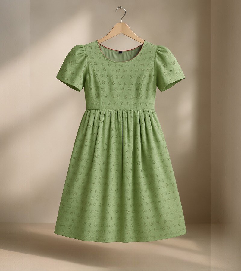 Premium Hakoba Midi Dress