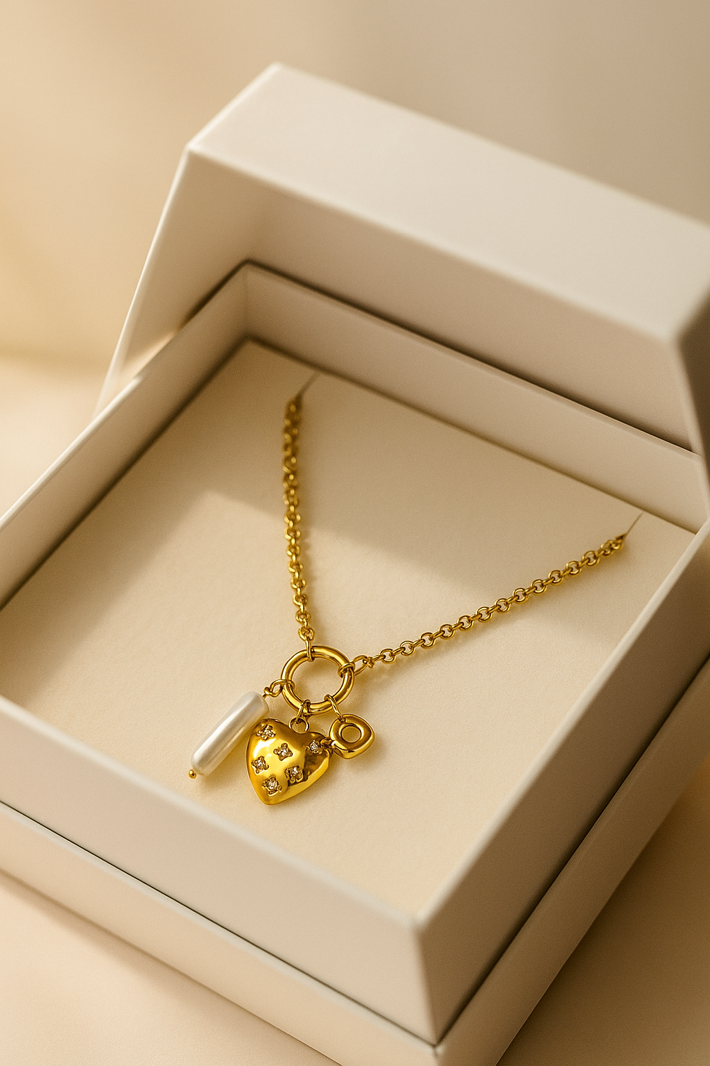 Golden Luxe Charm Necklace