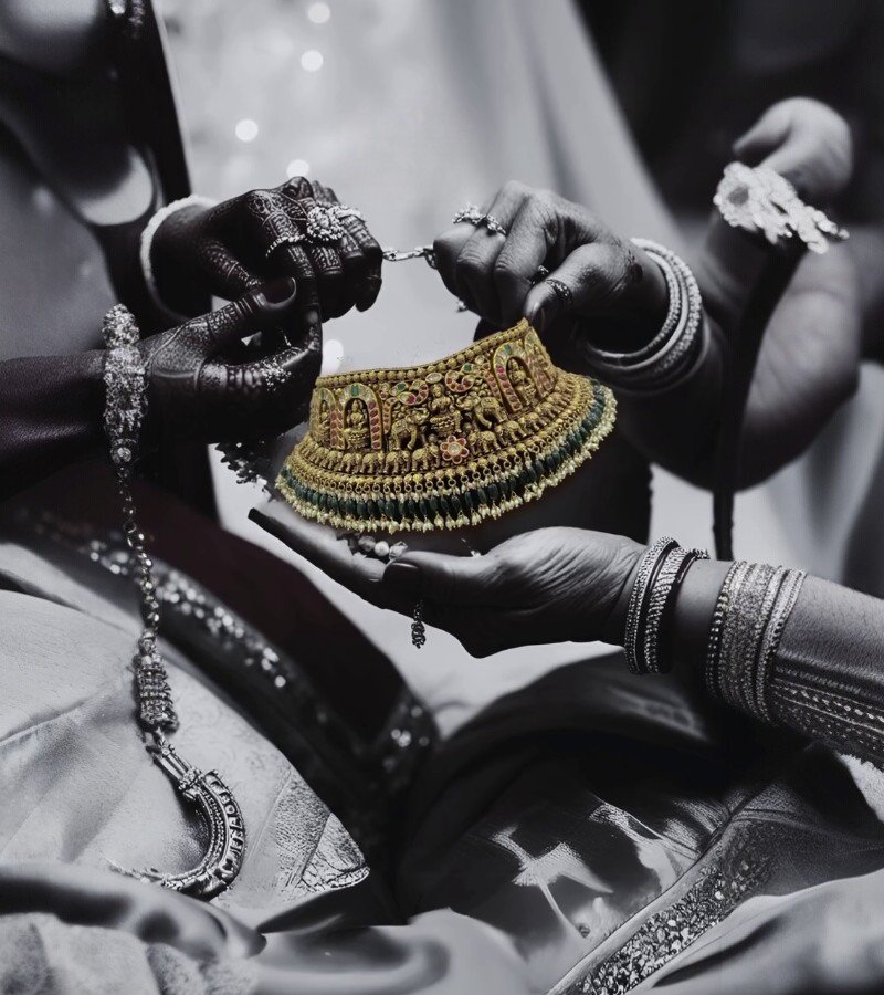 22k Gold Necklace Set