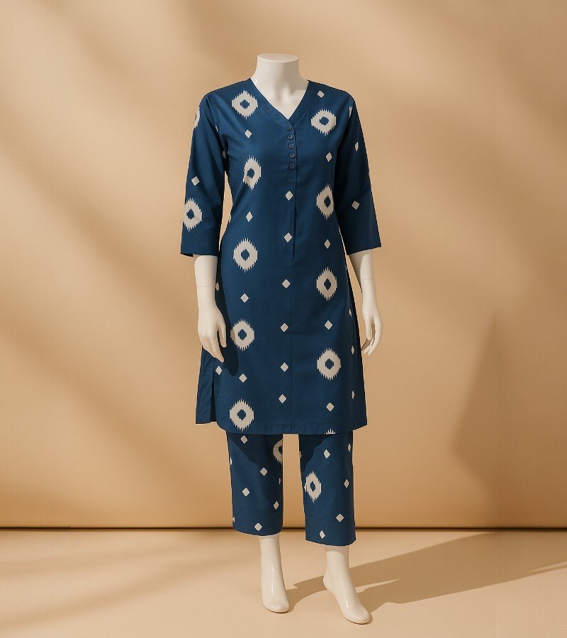 Pure Cotton Kurti & Pant Set