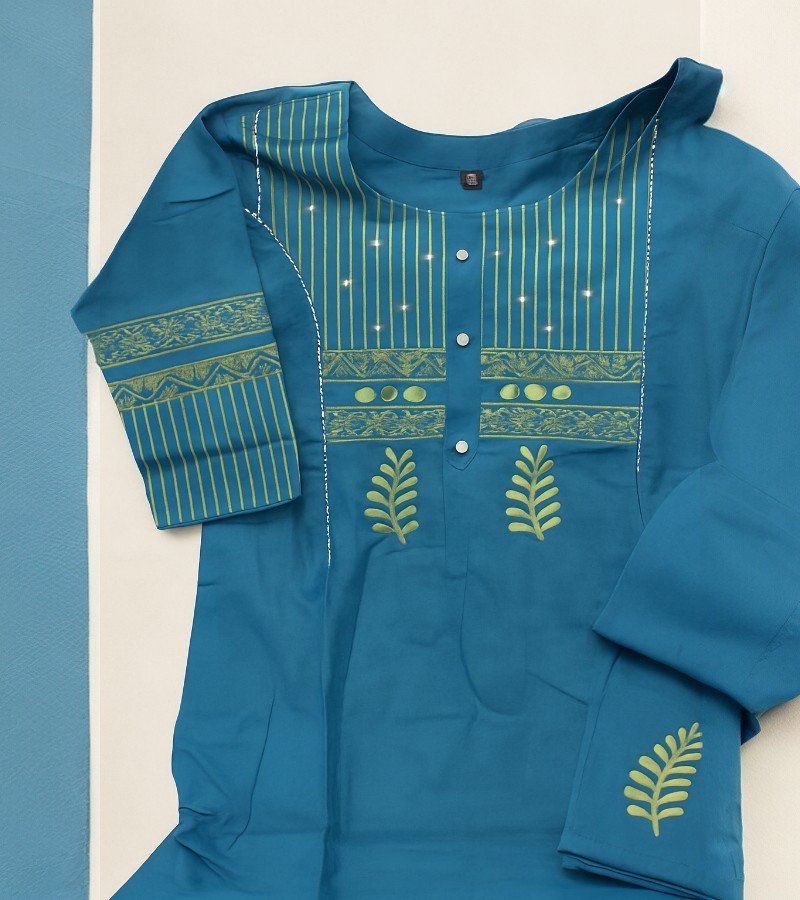 Pure Cotton Kurti &amp; Pant Set image 3